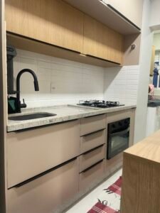 Cozinha em duas cores